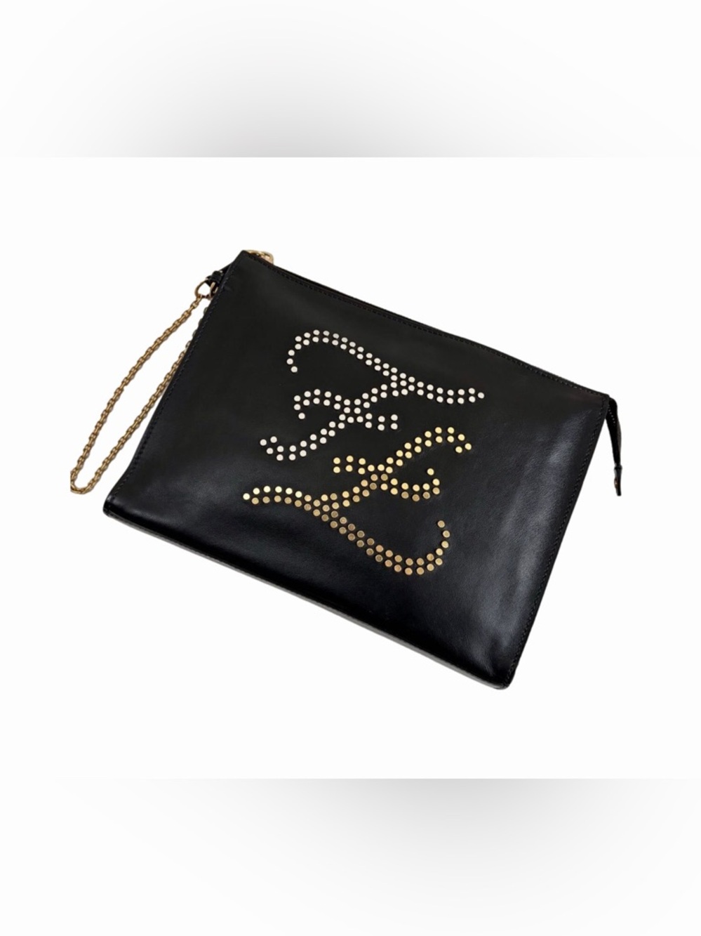 Fendi Leather Logo Pouch / Clutch - Picture 3 of 15